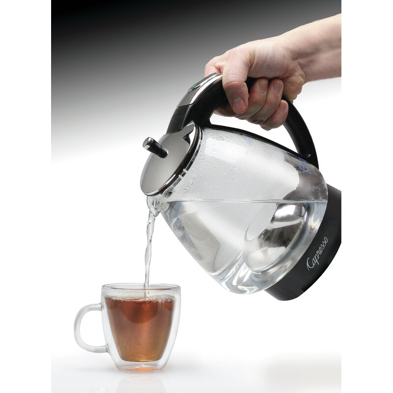 Capresso H O Glass Electric Tea Kettle Reviews Wayfair